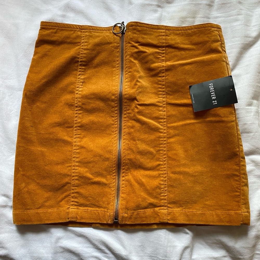Forever 21 Skirt Zip Front